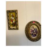 Pair Of Lippes Signed Flower Paintings