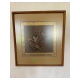 2 Antique East Asian Quail Wall Art