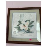 Two Piece Flower Art