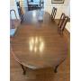 Dinning Room Table Davis Cabinet Company apprx 10'