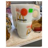 Vintage Collectible McDonalds Coffee Mugs