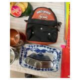 Vintage Flask & Harley Davidson Lot