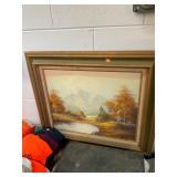 Signed Oil on Canvas Framed