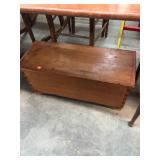 Small Antique Wooden Trunk