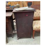 Antique Wooden Music Cabinet