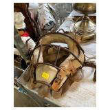 Vintage Baseball Catchers Face Mask and Glove