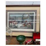 "The Melton Breakfast" Art in Frame