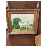 Vintage Signed Painting in Frame