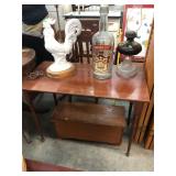 Small Folding Wooden Table