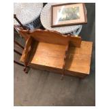 Wooden Hanging Shelf