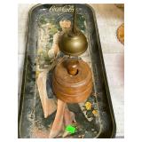 Vintage Coca-Cola Tray & Butter Mold