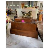 Vintage Pipe Holder and Pipes Lot