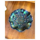 Antique Carnival Glass Dish
