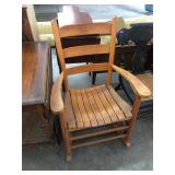 Vintage Wooden Rocking Chair
