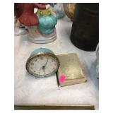 Vintage Baby Ben Clock and Compote