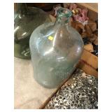 Vintage Glass Water Jug