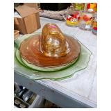 Depression Glass Plates