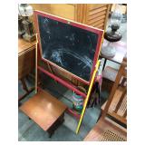 Vintage Childs Chalk Board and Lincoln Logs