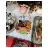 4 Piece Vintage Collectible Shelf Decor