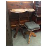 Pair of Antique Wooden Fern Stands