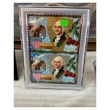 George Washington Art in Frame