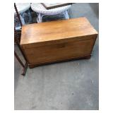 Antique Wooden Trunk