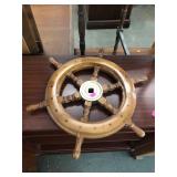 Small Wooden Ships Wheel