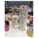 2 Antique Vase Lot