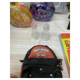 Crystal Lighthouse Salt & Pepper Shakers