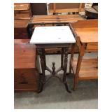 Vintage Marble Top Stand