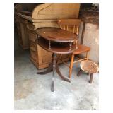 Vintage Wooden End-Table