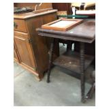 Vintage Wooden End-Table