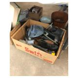 Vintage Ice Skates Box Lot