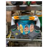 Goose Heads and Angel Ornaments