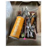 Vintage Silver Plate Utensils Lot