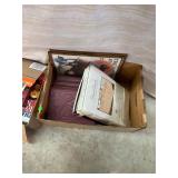 Vintage Books, Magazines Box Lot
