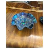 Antique Carnival Glass Dish