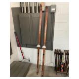 Vintage Wooden Ski