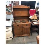 Wooden Hutch Cabinet