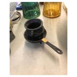 Small Virginia Metalcrafters Iron Pot & Pan