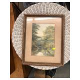 Antique Painting in Frame