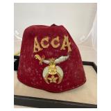Vintage Shriners ACCA Fez