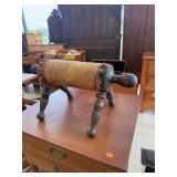 Antique Rolling Pin Foot Rest