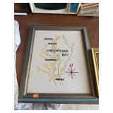 Vintage Chesapeake Bay Needlepoint