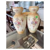 Pair of Crown Devon England Vases