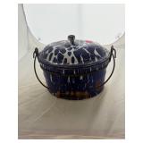 Antique Enamel Bucket