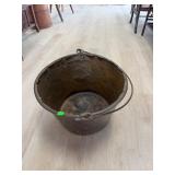 Antique Hayden Brass Bucket