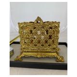 Virginia Metal Crafters Brass Williamsburg Desk