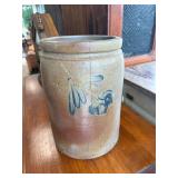 Antique Cobalt Crock