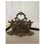 Bradley and Hubbard Cast Iron Cherub Organizer